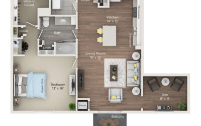 A4 1 Bedroom Apartment