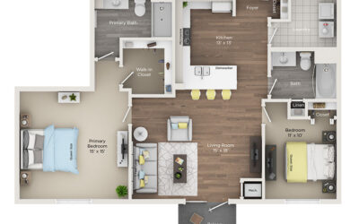 C2 2 Bedroom Apartment