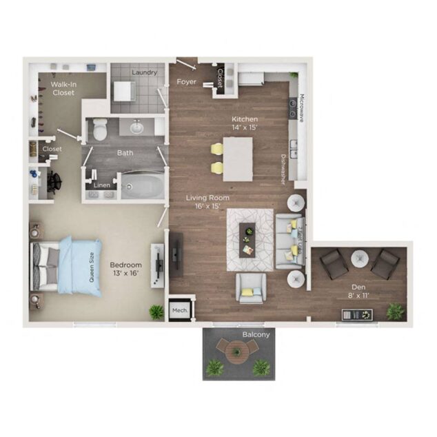 1 bedroom apartment for rent