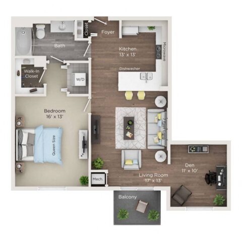 1 bedroom apartment for rent